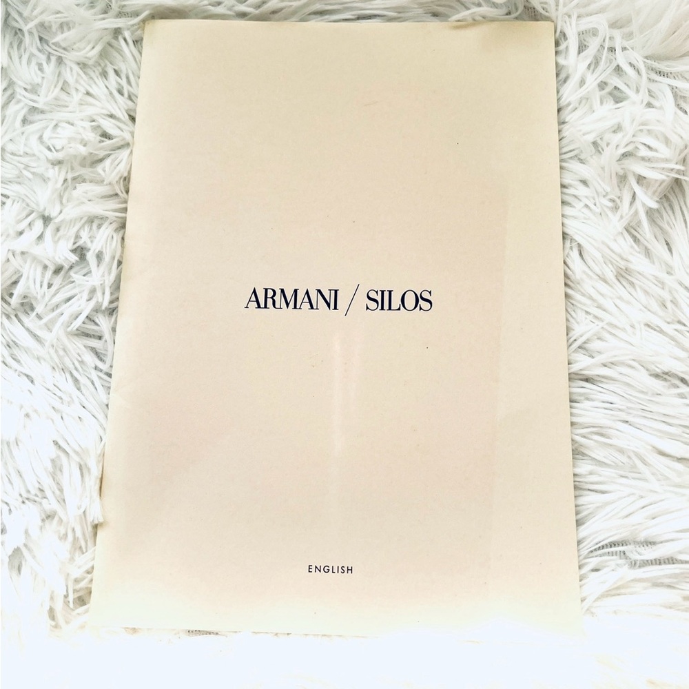 Armani Silos Beige Book